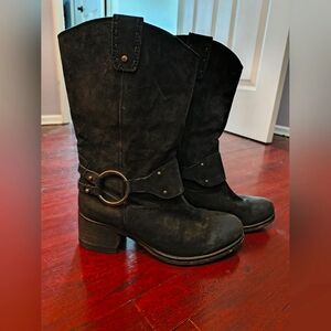 Vero Cuoio Black Suede Women's Boots